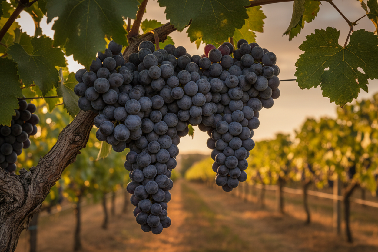 Grape close-up